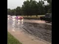 Flooding in Baltimore after severe storms