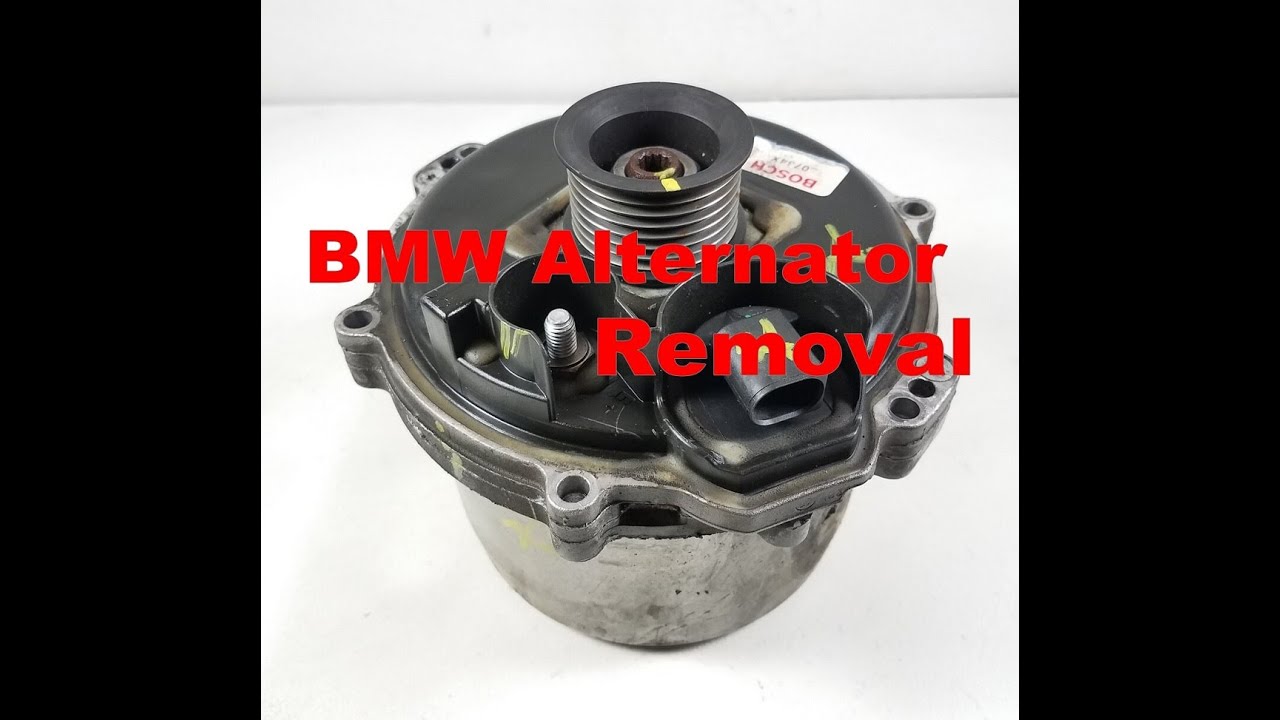 Replacing alternator bmw e39 #2