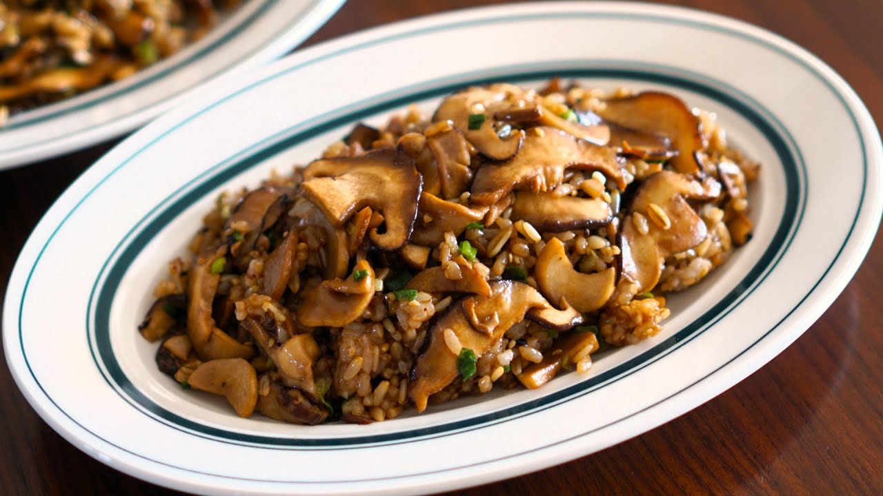 별거 없는데 진짜 맛있어요! 너무 맛있는데 살도 빠지는 저속노화 버섯 볶음밥 레시피