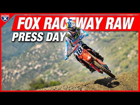2023 Fox Raceway Press Day Riding RAW - Racer X Films