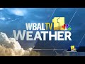 Snow/rain continues through afternoon, rain ends this evening(WBAL) - 02:44 min - News - Video