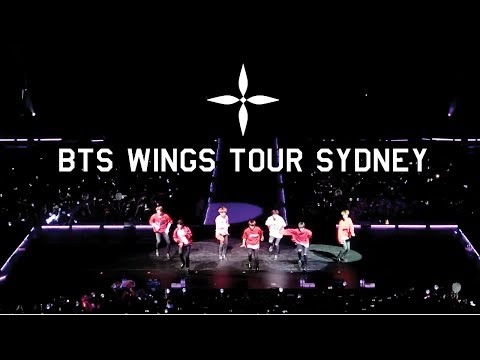 BTS WINGS TOUR 2017 SYDNEY AUSTRALIA | 방탄소년단 호주 | ZoeTwoDots