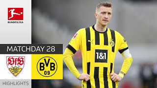 VfB defies BVB | VfB Stuttgart — Borussia Dortmund 3-3 | Highlights | Matchday 28 – Bundesliga 22/23