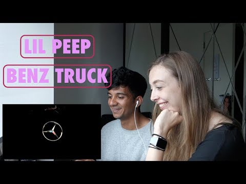 FIRST TIME REACTING TO LIL PEEP - BENZ TRUCK
