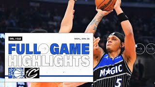 FULL GAME HIGHLIGHTS: ORLANDO MAGIC VS. CLEVELAND CAVALIERS 1.26.26
