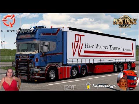 Scania R520 Peter Wouters+Trailer v4.0 1.53