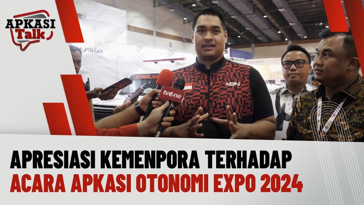 Kemenpora Berikan Pujian untuk Acara APKASI Otonomi Expo 2024 | Kabar Online tvOne