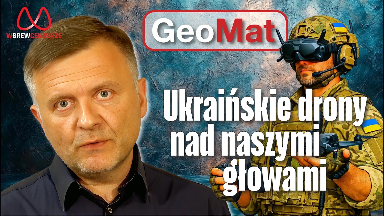 Ukraińskie drony nad naszymi głowami