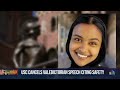 USC cancels commencement speech by class valedictorian  - 01:46 min - News - Video