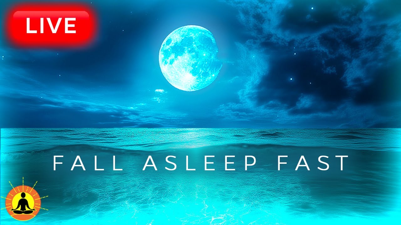 🔴 FALL ASLEEP FAST 🌙3390 - Sounds of Water for Peaceful Sleep 24/7 🌊 | Deep Sleep Meditation Music