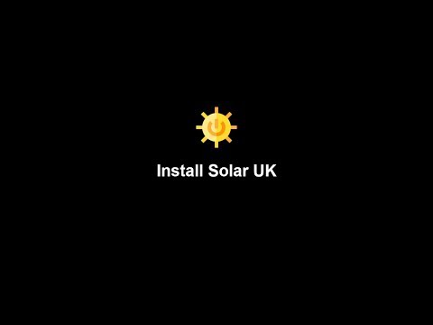 INSTALL SOLAR PANELS selection of solar panel installations