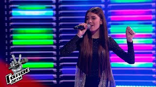 Елизавета Дименина. «Blinding Lights». Песня на вылет — Поединки — Голос.Дети — Сезон 9