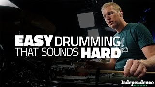 Easy Drumming Independence That Sounds Hard - Drum Lesson
