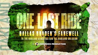 One Last Ride: Dallas Braden's Farewell to the Oakland Athletics & Oakland Coliseum