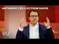 Watch Live: Anthropic CEO Dario Amodei From World Economic Forum | WSJ