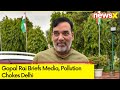 Gopal Rai Briefs Media | Pollution Chokes Delhi | NewsX