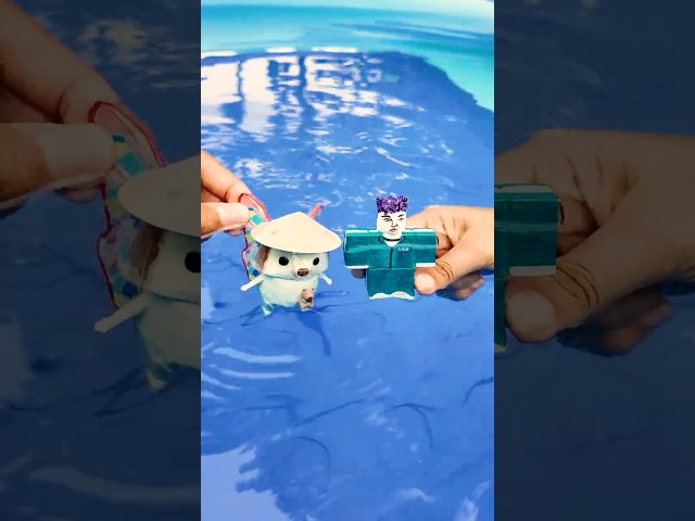 Khi Thanos Squid Game Nín Thở Dưới Nước | Sheep #shorts