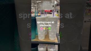 NEW AT STARBUCKS #starbucks #starbucksreview #starbucksspring #asmr #mukbang