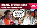 Karnataka News | BJP State President Digs At CM Siddaramaiah: He Is Having Sleepless Nights…