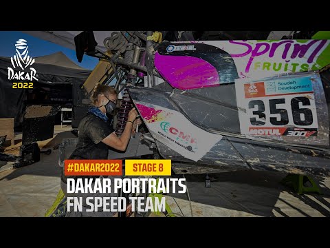 Wonder women of FN Speed Team - Dakar Portraits - Stage 8 - #Dakar2022