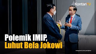 Luhut Pasang Badan Bela Jokowi, Sebut Bandara IMIP Bukan Keputusan Sepihak Jokowi