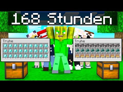 DAS... IST MEIN FORTSCHRITT... NACH 168 STUNDEN?! (Minecraft Freunde)