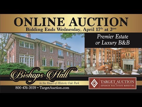 AUCTION: Premier Residence or Luxury Turnkey B&B in Oak Park (Chicago), IL. Auction Ends April 17th. AUCTION: Premier Residence or Luxury Turnkey B&B in Oak Park (Chicago), IL. Auction Ends April 17th.