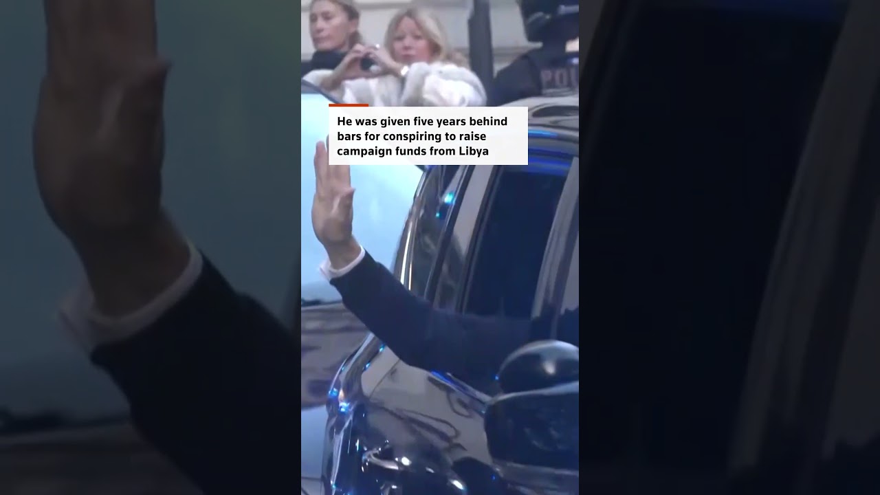 Former French president Sarkozy goes to prison