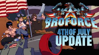 Broforce - 'Fourth of July' Update Trailer