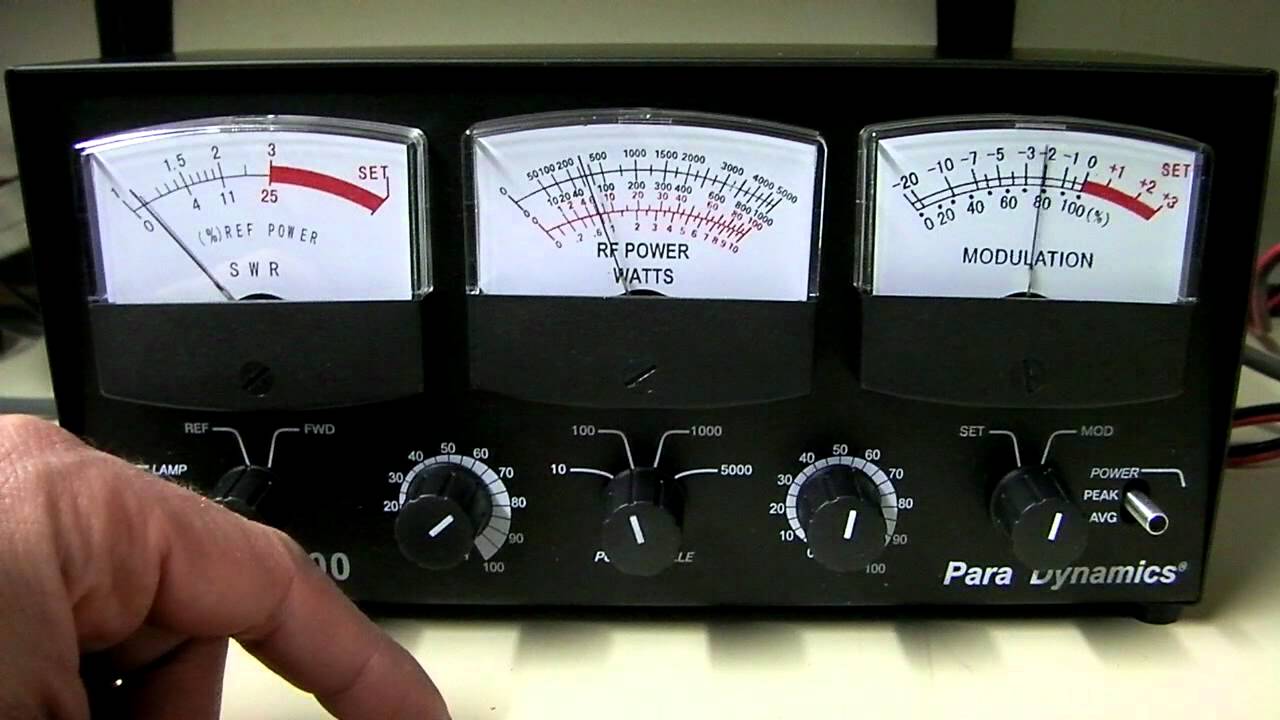 Astatic 600 Para Dynamics 3 Window SWR Wattage Modulation CB Meter astatic-600-para-dynamics-3-window-swr-wattage-modulation-cb-meter