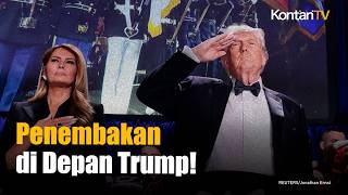 Detik-Detik Tembakan Di Gedung Putih! Trump Dievakuasi, Pelaku Ternyata Guru