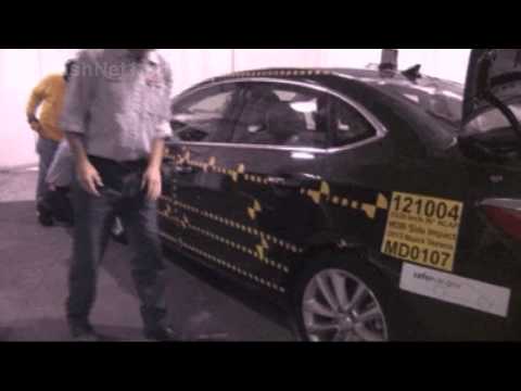 Видео краш-теста Buick Verano с 2012 года