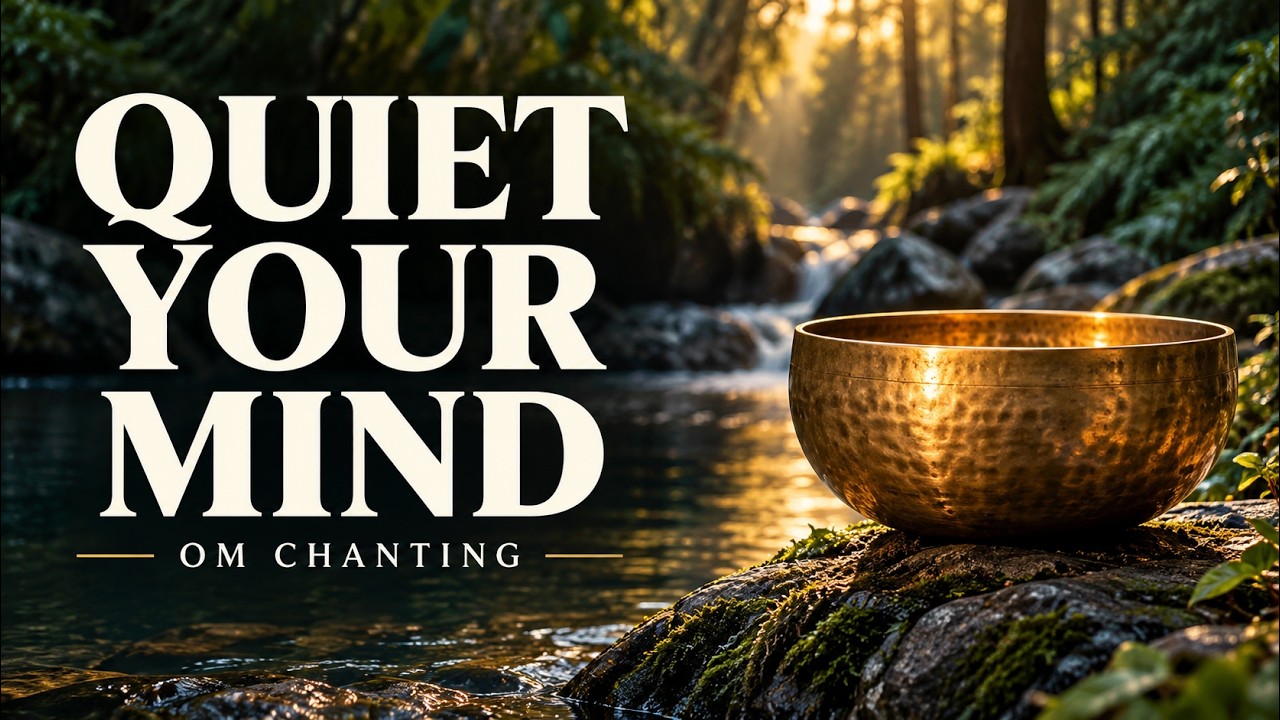 OVERTHINKING? YOU WILL FEEL THIS DEEP IN YOUR SOUL : LISTEN TO THIS OM CHANTING : 20 MINUTES OF CALM