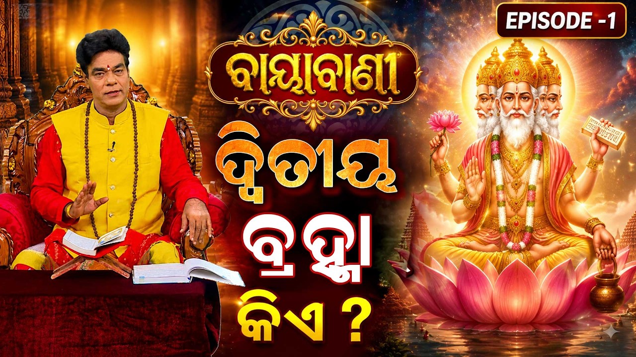 Who Is Second Brahma? | Baya Bani Ep 01 | Pandit Jitu Das | Argus News