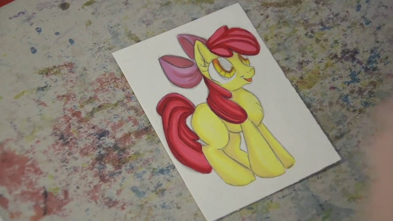 Speed drawing MLP - Cutie Mark Crusaders - YouTube