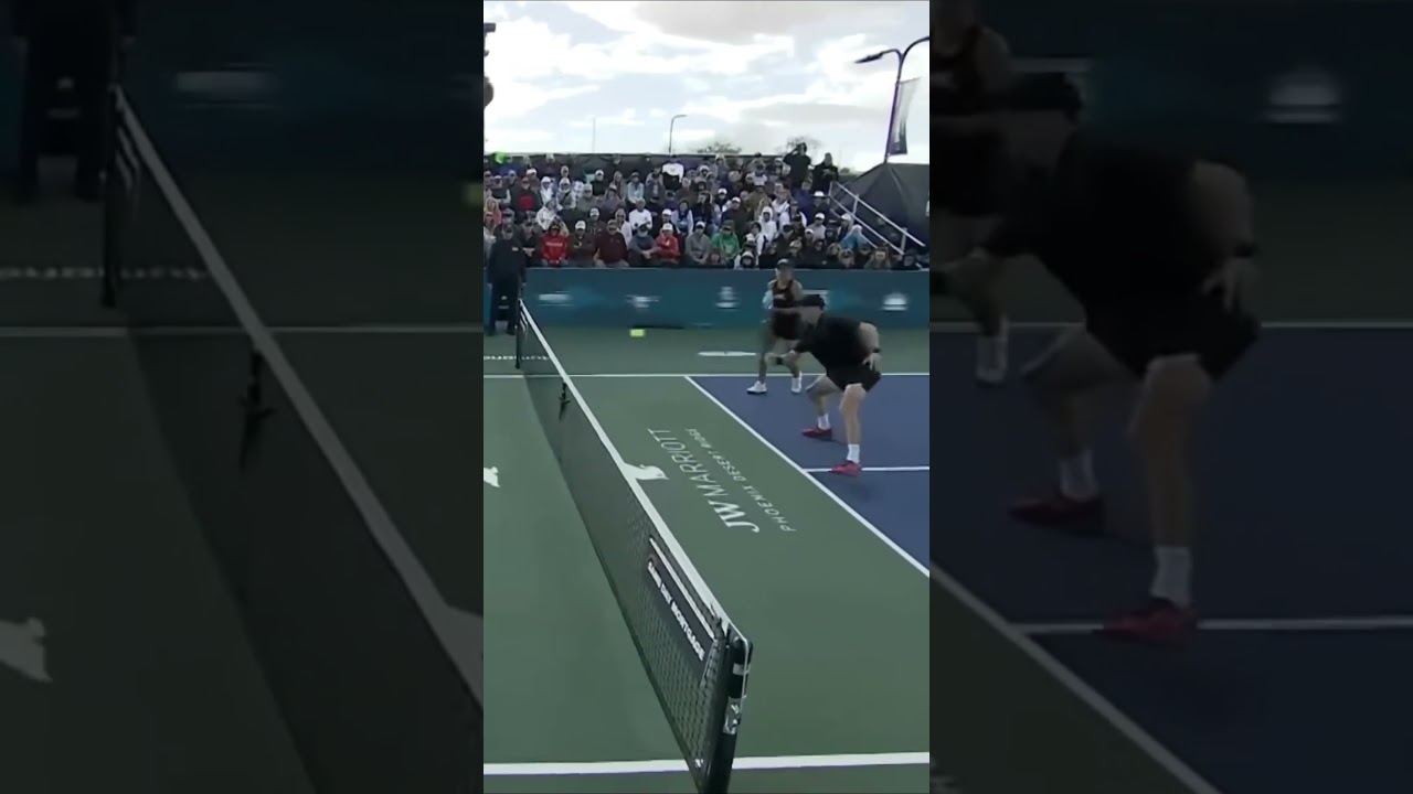 Waters/Johns vs Parenteau/Alshon at the Veolia Desert Ridge Open (8) #shorts #pickleball