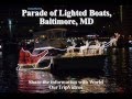 Annual Christmas Parade of Lighted Boats, Baltimore, MD, US - Pictures