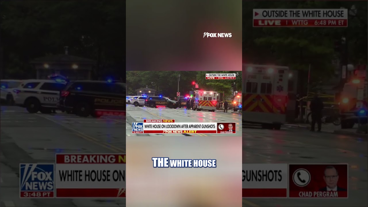 Secret Service reportedly took down gunman near White House #shorts #news #foxnews #fox #us