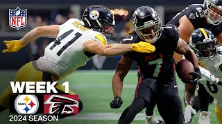 Pittsburgh Steelers vs. Atlanta Falcons Game Highlights | NFL 2024 Season