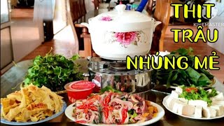 Cách làm THỊT TRÂU NHÚNG MẺ thơm ngon chuẩn vị nhà hàng.