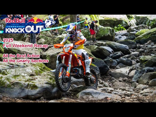  Red Bull Tennessee Knockout Hard Enduro 2025  : le récap vidéo complet du week-end (Lettenbichler vainqueur)