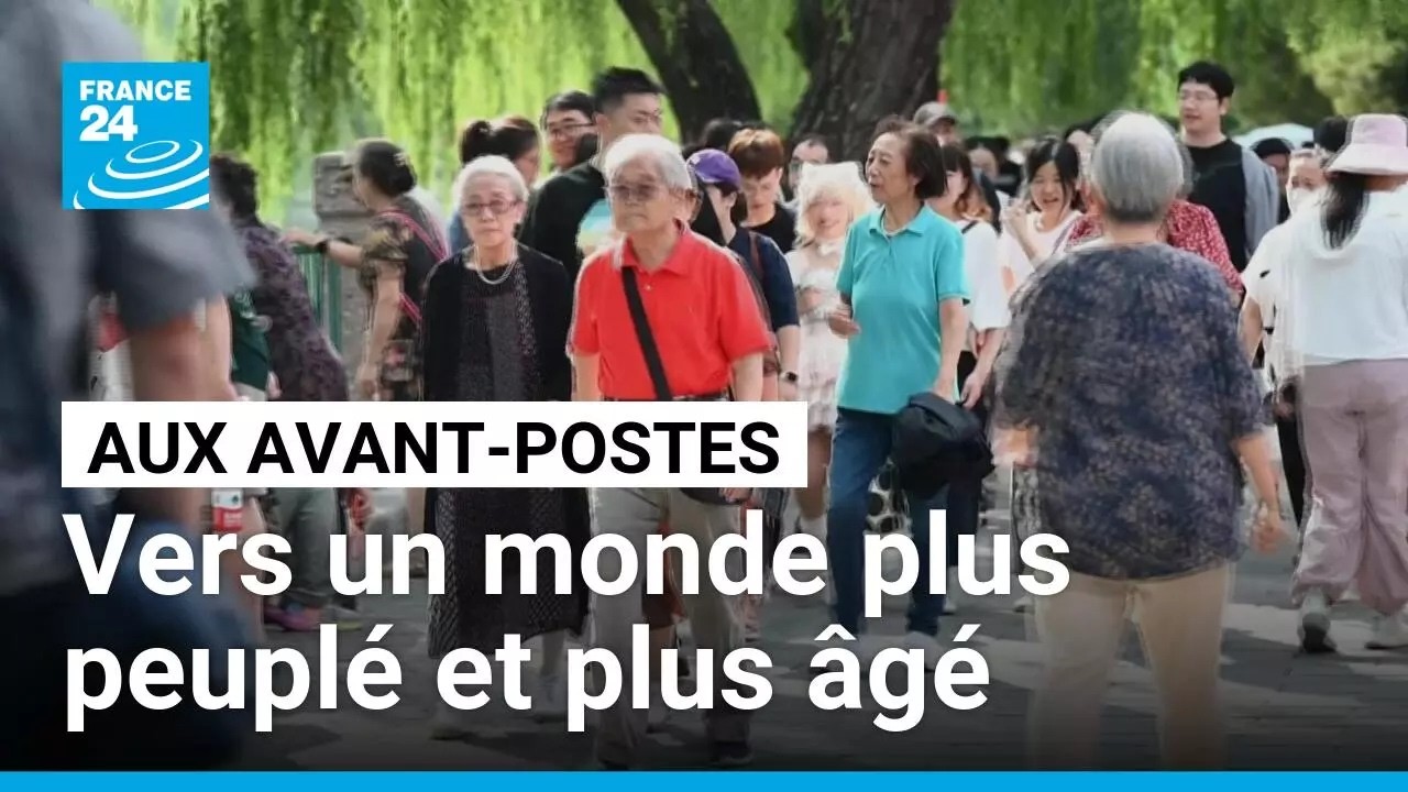 Un monde moins peuplé et plus âgé : l'hiver démographique • FRANCE 24