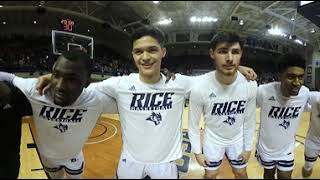 Rice Owls men's basketball all-access in 360º