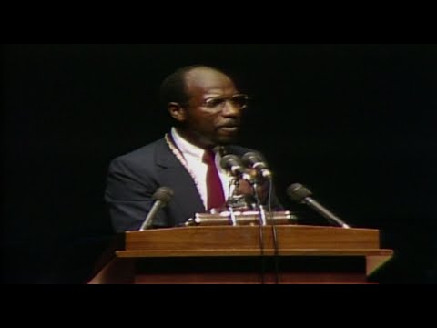 screenshot of youtube video titled Dr. Na’im Akbar, Ph.D - Nile Valley Conference, Part 2 | For The People (1985)