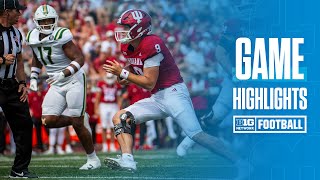 Charlotte at Indiana | Highlights | Big Ten Football | 09/21/2024