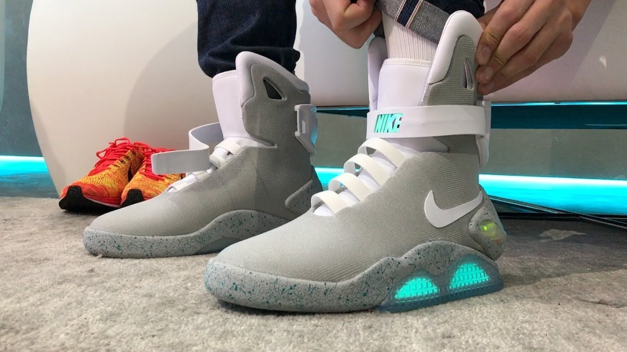 nike mags video