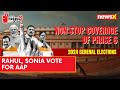 History Scripted in New Delhi | Rahul, Sonia vote for AAP | General Elections 2024 | NewsX