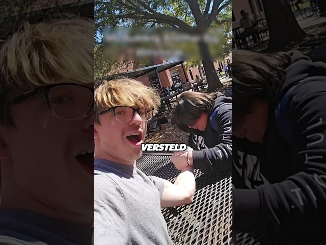 Zo win je elk potje armpje drukken 😨
