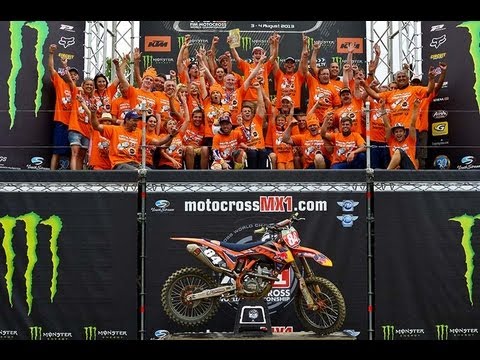 MXGP of Czech Republic 2013 - Jeffrey Herlings MX2 Crowned Champion - Motocross 
