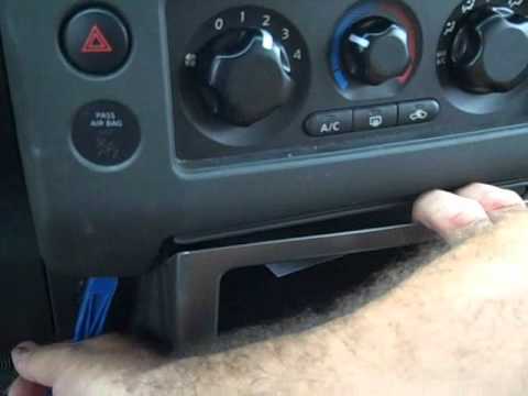 Nissan pathfinder radio removal #1